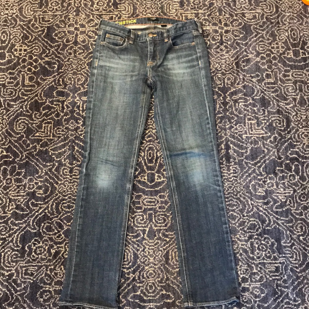 J Crew Matchstick Jeans 26S